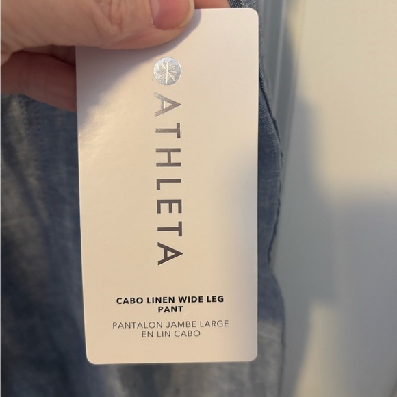 * Brand new Athleta size 0 linen pant - Picture 4 of 5